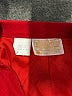 Pendleton 100% Virgin Wool Solid Red Wool Skirt Size 14 - photo 4
