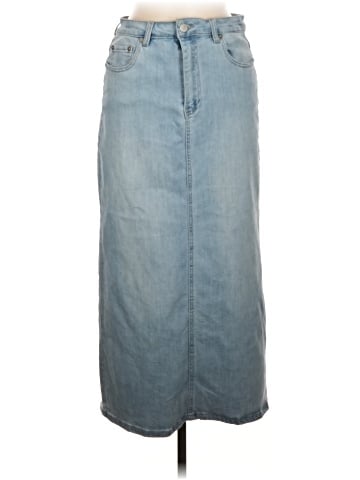 OAT Denim Skirt (view 1)
