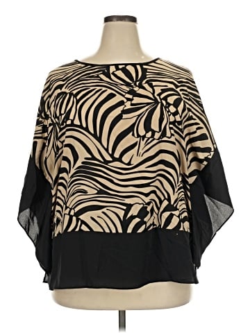 Beverly Drive 3/4 Sleeve Blouse (view 1)