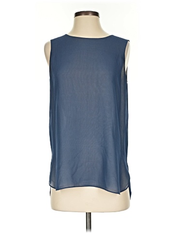 Vince. Sleeveless Silk Top (view 1)