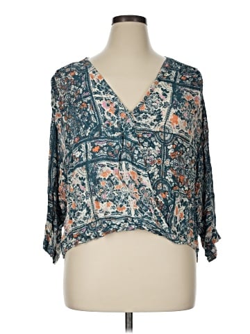 Maeve 3/4 Sleeve Blouse (view 1)