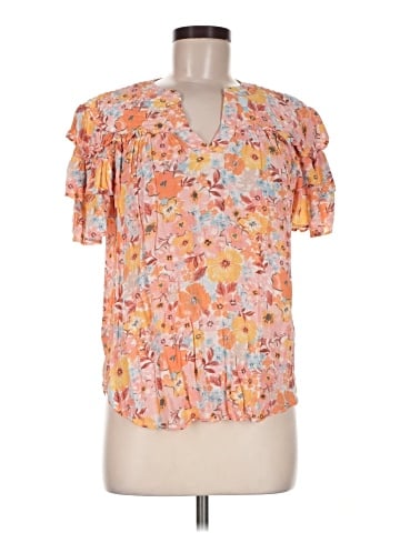 Democracy Short Sleeve Blouse (view 1)