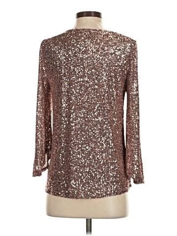 Cable & Gauge 3/4 Sleeve Blouse (view 2)