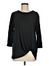 Green Envelope Black 3/4 Sleeve Top Size M - photo 1
