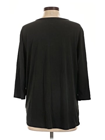 Green Envelope 3/4 Sleeve T-Shirt (view 2)