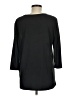 Green Envelope Black 3/4 Sleeve Top Size M - photo 2