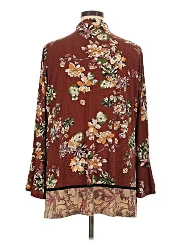 Susan Graver Long Sleeve Blouse (view 2)