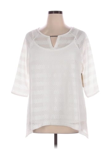 Dana Buchman 3/4 Sleeve Blouse (view 1)