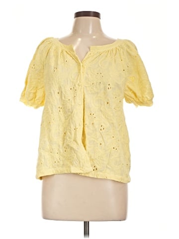 Calypso St. Barth Short Sleeve Blouse (view 1)