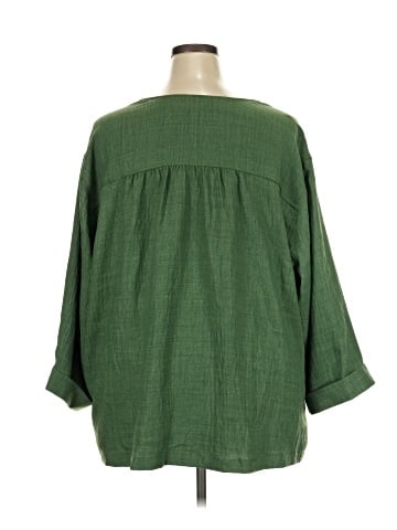Max Studio 3/4 Sleeve Blouse (view 2)