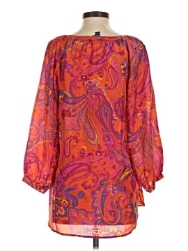 Lauren by Ralph Lauren 3/4 Sleeve Silk Top (view 2)