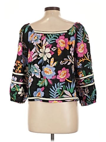 C&C California 3/4 Sleeve Blouse (view 2)