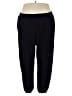 ELOQUII Solid Black Active Pants Size 22 Plus - photo 1
