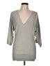 Express 100% Cotton Gray Pullover Sweater Size L - photo 1