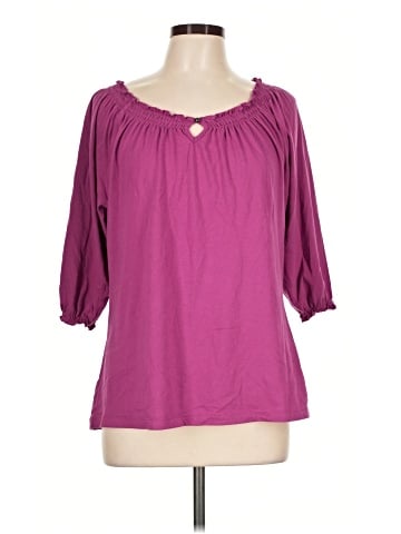 Faded Glory 3/4 Sleeve Blouse (view 1)