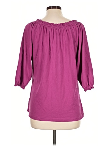 Faded Glory 3/4 Sleeve Blouse (view 2)