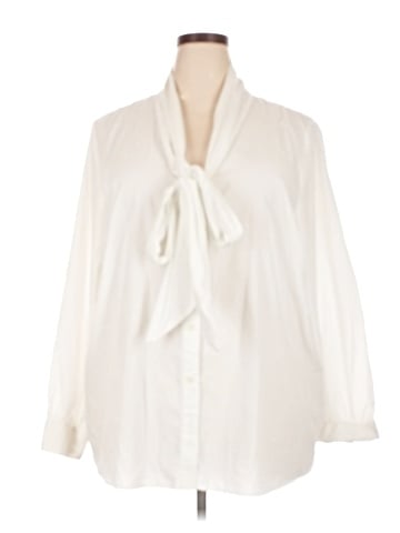 Roaman's 3/4 Sleeve Blouse (view 1)