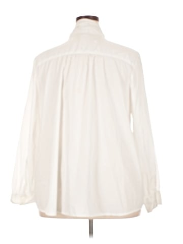 Roaman's 3/4 Sleeve Blouse (view 2)