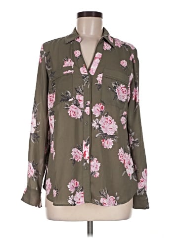 Candie's Long Sleeve Blouse (view 1)