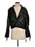DKNY 100% Polyurethane Black Jacket Size XS - photo 1