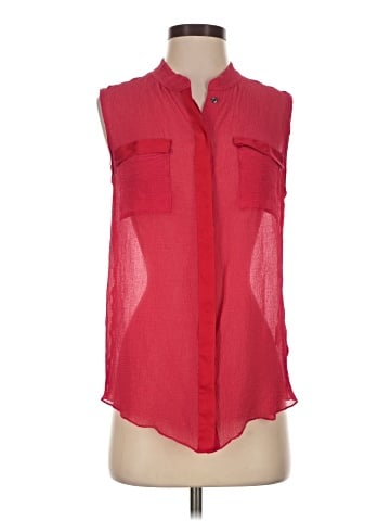 Elie Tahari Sleeveless Silk Top (view 1)