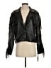 DKNY 100% Polyurethane Black Jacket Size S - photo 1