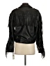 DKNY 100% Polyurethane Black Jacket Size S - photo 2