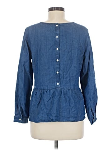 Ann Taylor LOFT Long Sleeve Blouse (view 2)
