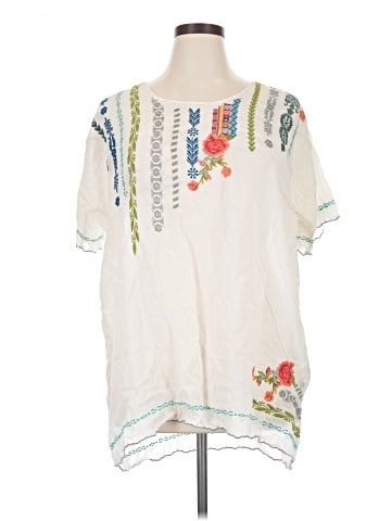 Johnny Was Short Sleeve Blouse (view 1)