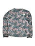 The North Face 100% Polyester Floral Teal Jacket Size 7 - 8 - photo 2