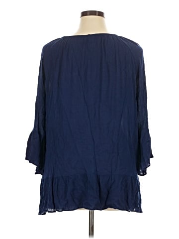 New Directions 3/4 Sleeve Blouse (view 2)