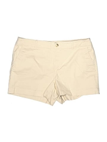 Ann Taylor LOFT Khaki Shorts (view 1)