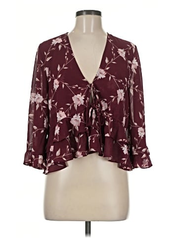 WAYF 3/4 Sleeve Blouse (view 1)
