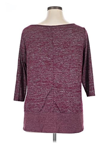 Lane Bryant 3/4 Sleeve T-Shirt (view 2)