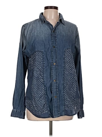 Current/Elliott Long Sleeve Button-Down Shirt (view 1)