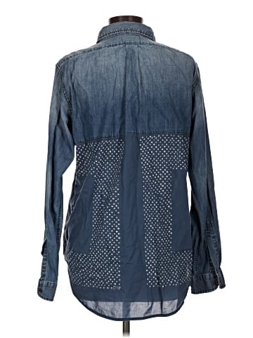 Current/Elliott Long Sleeve Button-Down Shirt (view 2)
