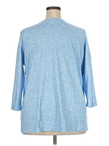 L.L.Bean 3/4 Sleeve Blouse (view 2)
