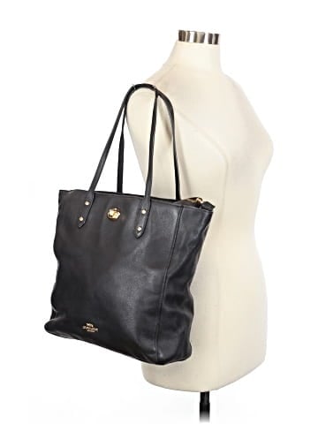 Coach Factory Leather Tote (view 2)