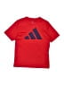 Adidas 100% Polyester Red Active T-Shirt Size 8 - photo 1