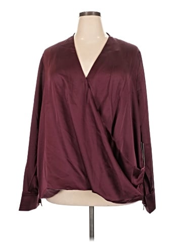 ELOQUII Long Sleeve Blouse (view 1)