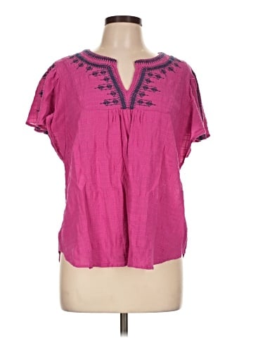 J.Jill Short Sleeve Blouse (view 1)