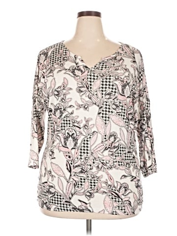 Chico's 3/4 Sleeve Blouse (view 1)