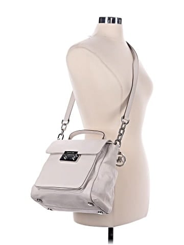 MICHAEL Michael Kors Leather Satchel (view 2)