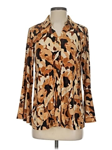 Susan Graver Long Sleeve Blouse (view 1)