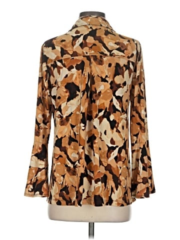 Susan Graver Long Sleeve Blouse (view 2)