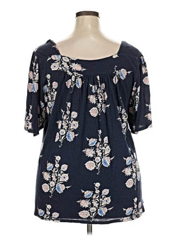 Lucky Brand Short Sleeve Blouse (view 2)