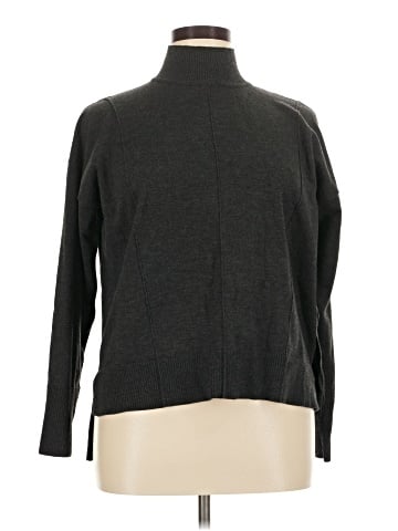 Cable & Gauge Turtleneck Sweater (view 1)