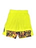 Under Armour 100% Polyester Graphic Yellow Athletic Shorts Size M (youth) - photo 2