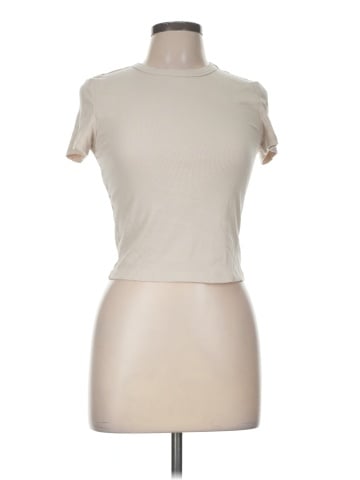 Pink Rose Short Sleeve Turtleneck (view 1)