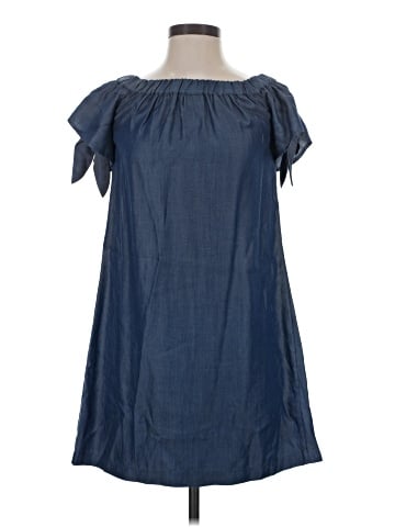 Kaari Blue Casual Dress (view 1)
